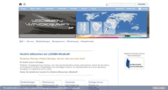 Desktop Screenshot of loosen-windkraft.de